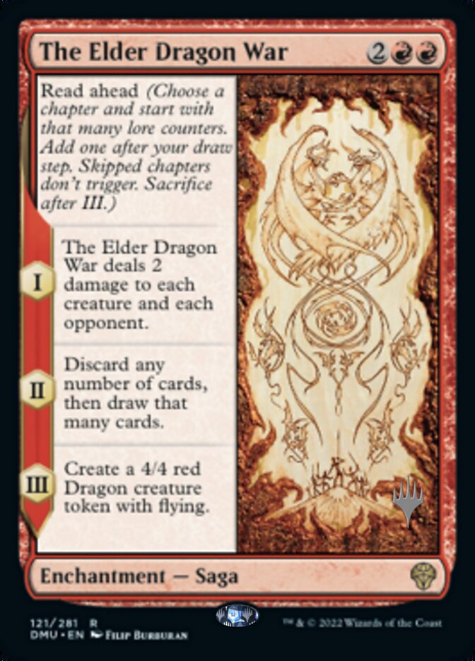 The Elder Dragon War (Promo Pack) [Dominaria United Promos] | Yard's Games Ltd