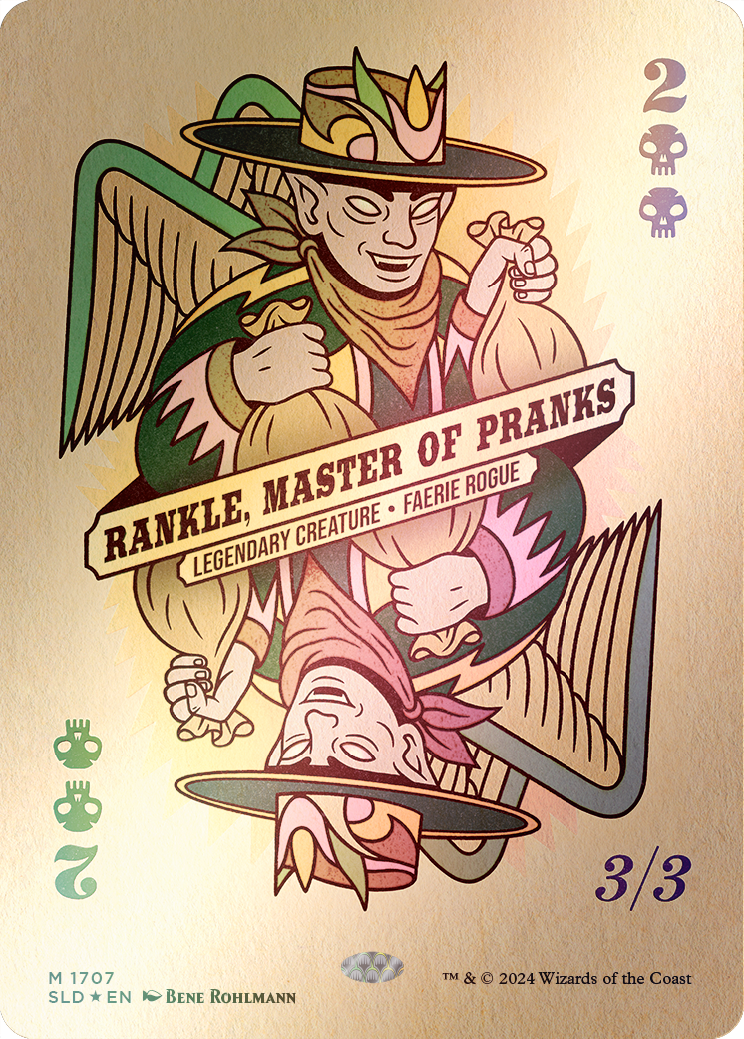 Rankle, Master of Pranks (Rainbow Foil) [Secret Lair Drop Series] | Yard's Games Ltd