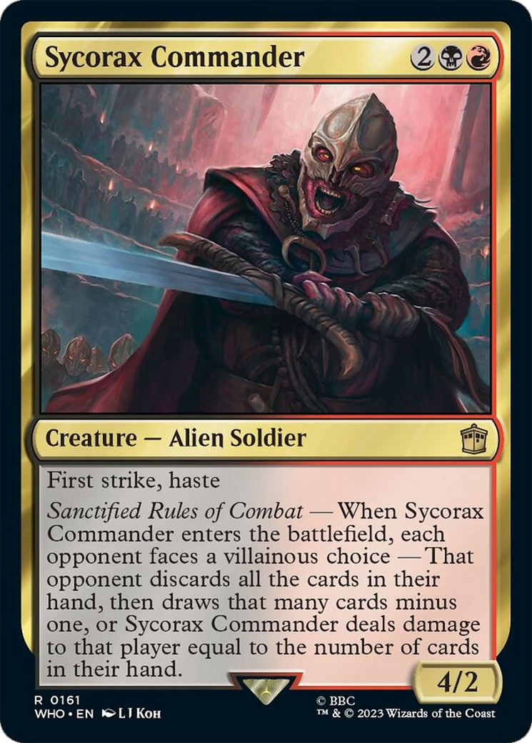 Sycorax Commander [Doctor Who] | Yard's Games Ltd