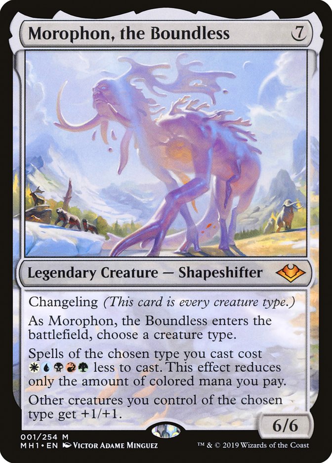 Morophon, the Boundless [Modern Horizons] | Yard's Games Ltd