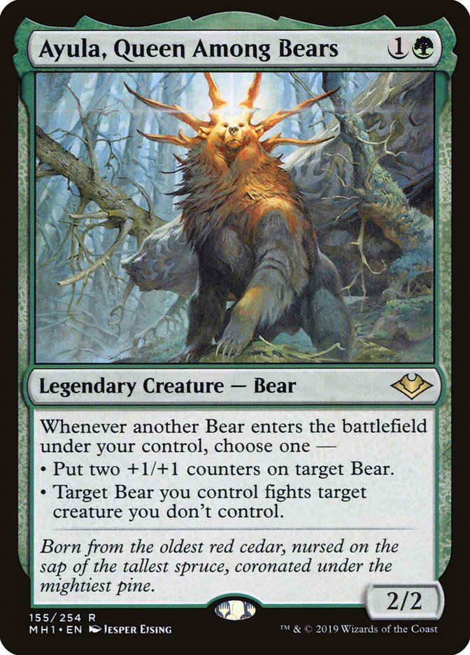 Ayula, Queen Among Bears [Modern Horizons] | Yard's Games Ltd