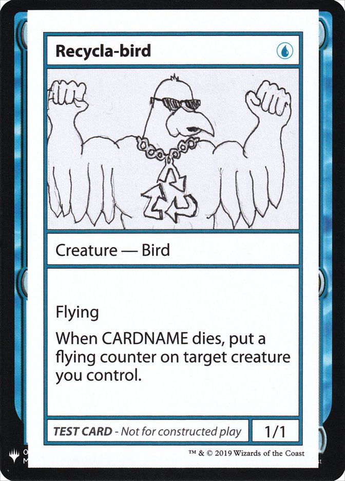 Recycla-bird [Mystery Booster Playtest Cards] | Yard's Games Ltd