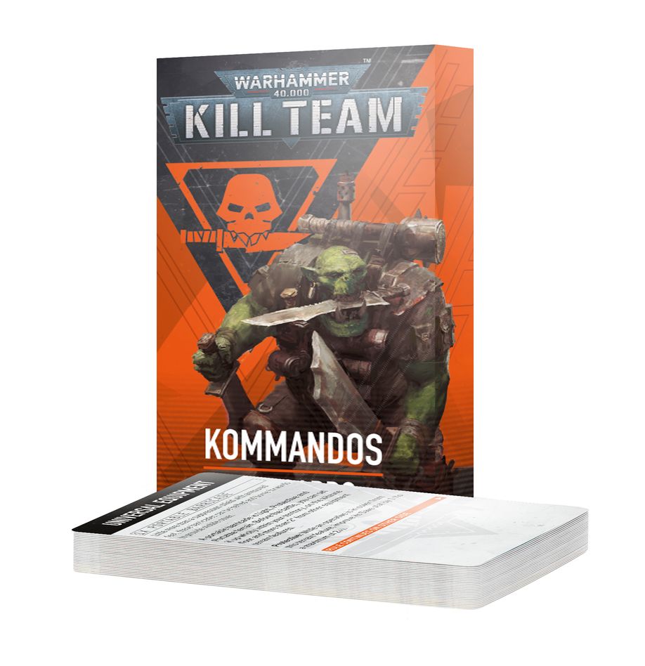 Warhammer: Kill Team Kommandos Data Cards | Yard's Games Ltd