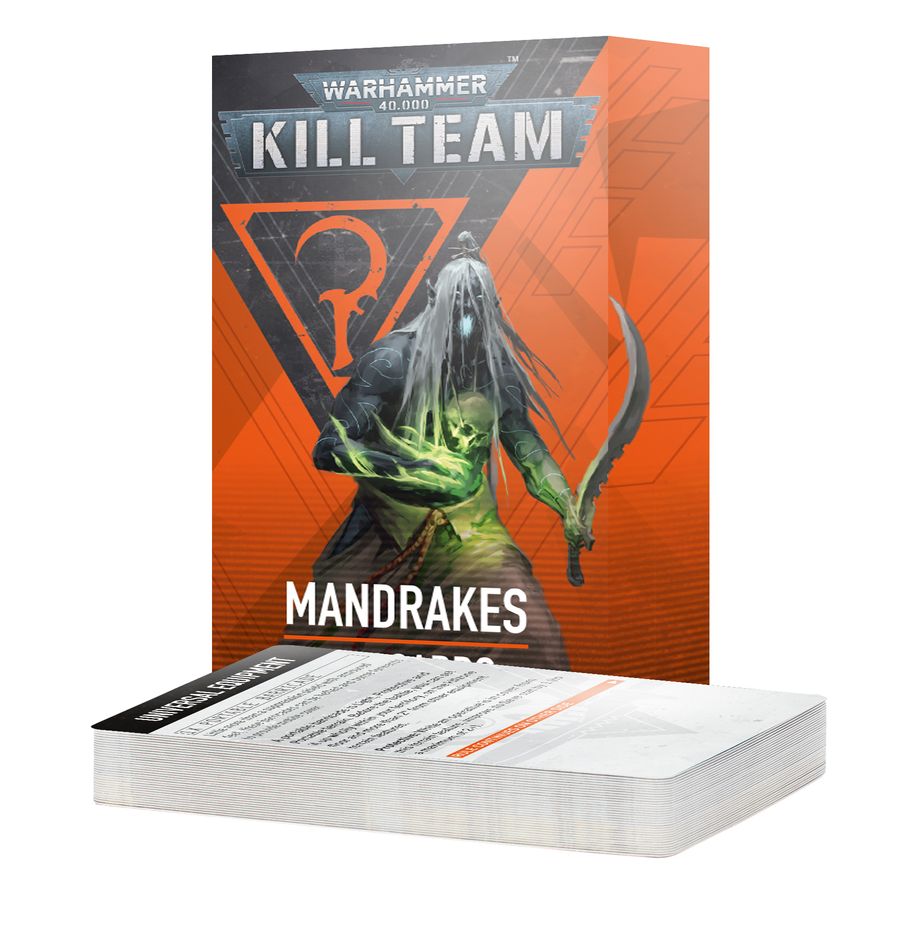 Warhammer: Kill Team Mandrakes Data Cards | Yard's Games Ltd