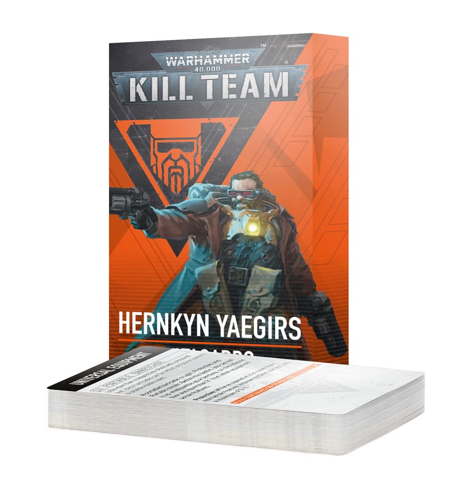 Warhammer: Kill Team Corsair Hernkyn Yaegirs Data Cards | Yard's Games Ltd