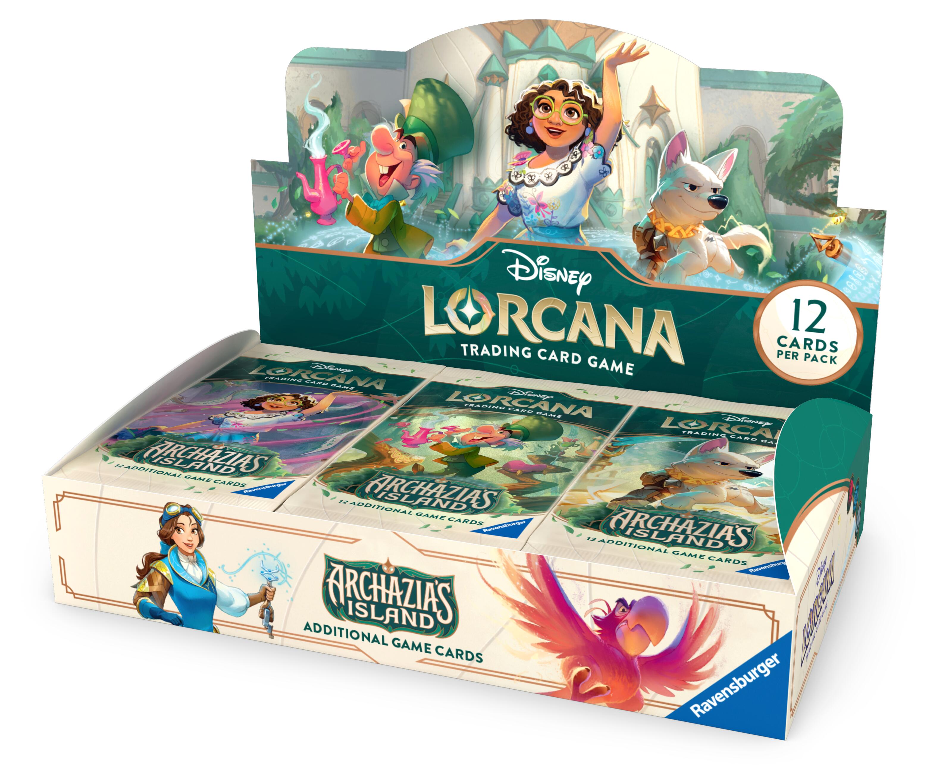 Disney Lorcana: Archazia's Island - Booster Box - Click and Collect Only | Yard's Games Ltd