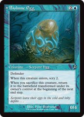 Biolume Egg // Biolume Serpent (Retro Frame) [Innistrad Remastered] | Yard's Games Ltd