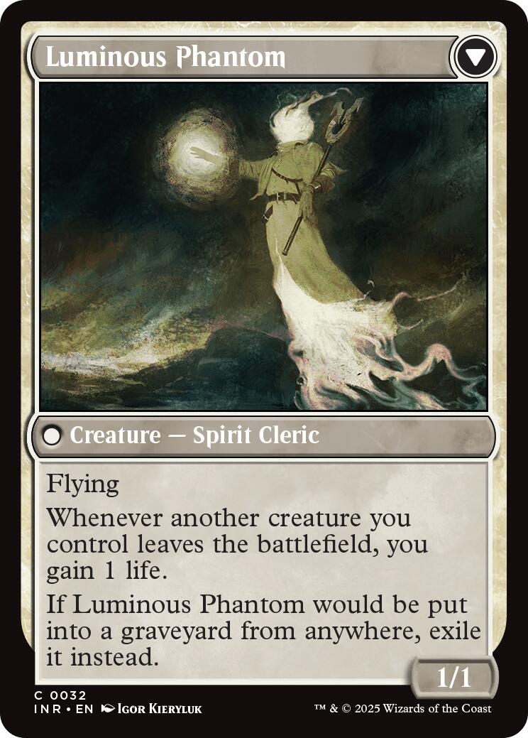 Lunarch Veteran // Luminous Phantom [Innistrad Remastered] | Yard's Games Ltd