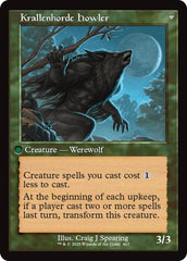 Duskwatch Recruiter // Krallenhorde Howler (Retro Frame) [Innistrad Remastered] | Yard's Games Ltd