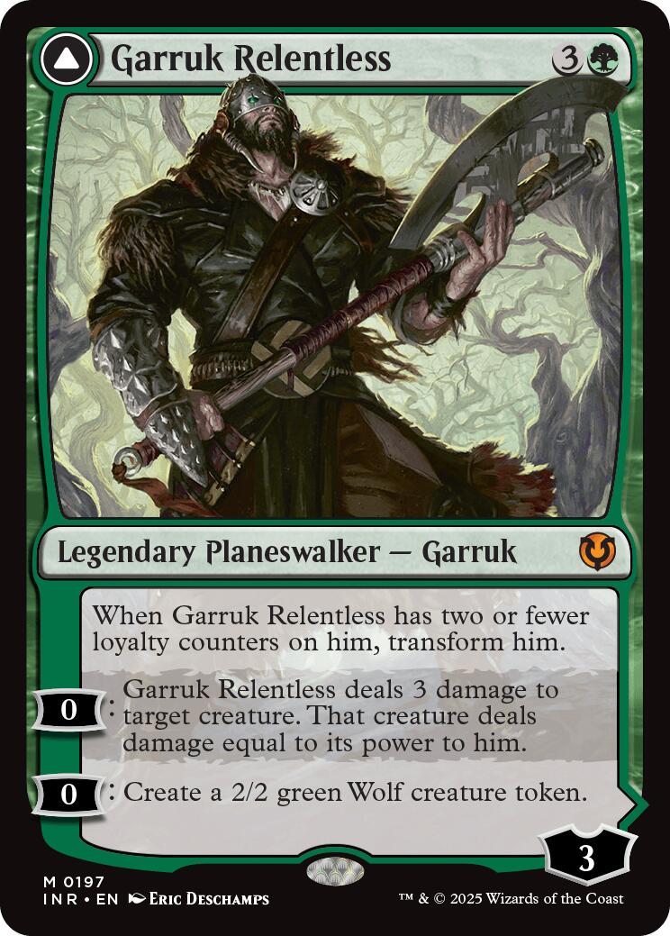 Garruk Relentless // Garruk, the Veil-Cursed [Innistrad Remastered] | Yard's Games Ltd