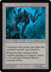 Shrill Howler // Howling Chorus (Retro Frame) [Innistrad Remastered] | Yard's Games Ltd