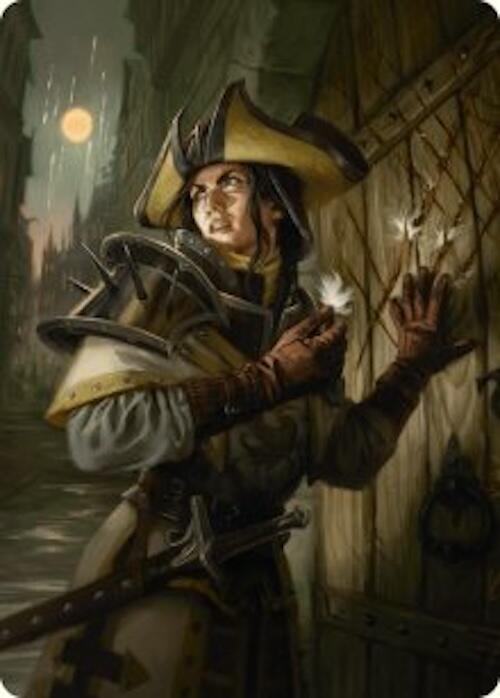 Thraben Inspector Art Card [Innistrad Remastered Art Series] | Yard's Games Ltd