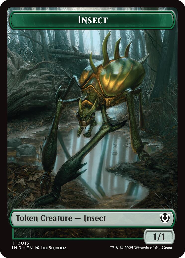 Insect // Spider Double-Sided Token [Innistrad Remastered Tokens] | Yard's Games Ltd