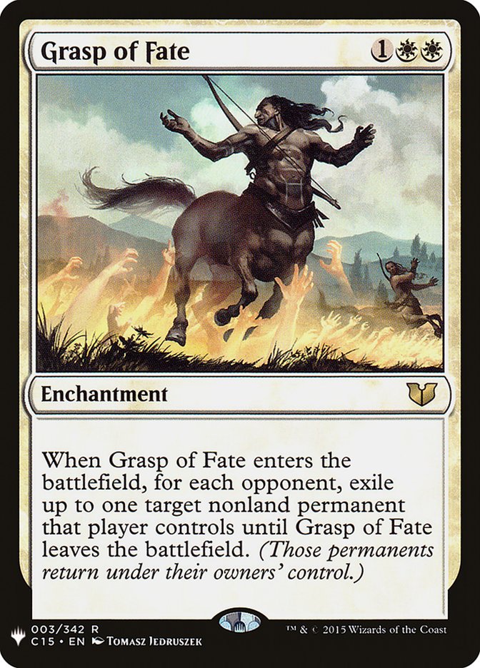 Grasp of Fate [The List] | Yard's Games Ltd