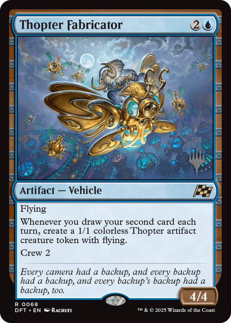 Thopter Fabricator [Aetherdrift Promos] | Yard's Games Ltd