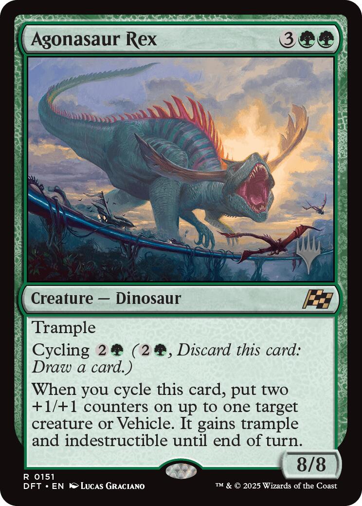 Agonasaur Rex [Aetherdrift Promos] | Yard's Games Ltd