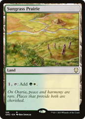 Sungrass Prairie [Phyrexia: All Will Be One Commander] | Yard's Games Ltd