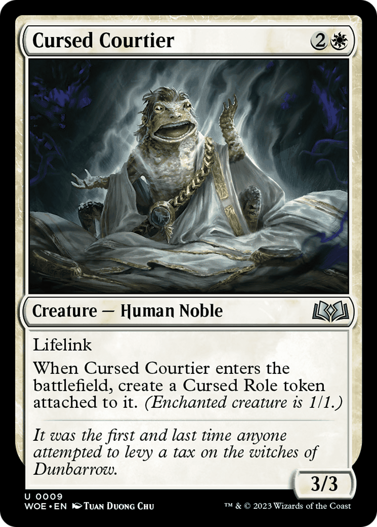 Cursed Courtier [Wilds of Eldraine] | Yard's Games Ltd