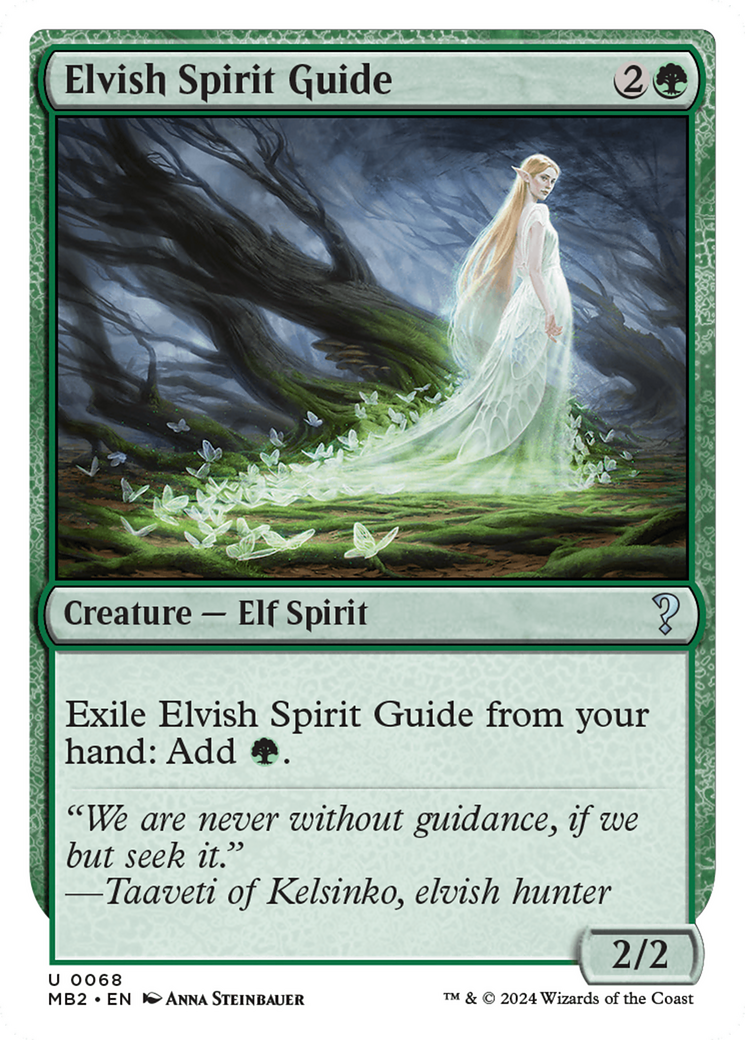 Elvish Spirit Guide (Future Sight) [Mystery Booster 2] | Yard's Games Ltd