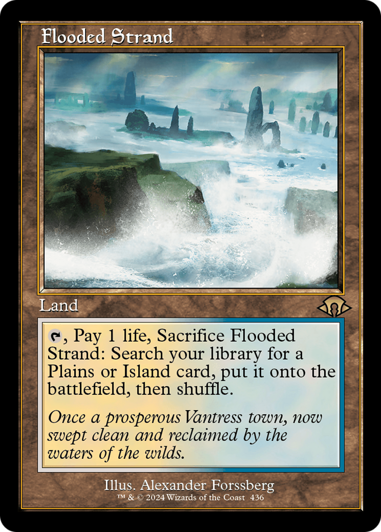 Flooded Strand (Retro) [Modern Horizons 3] | Yard's Games Ltd