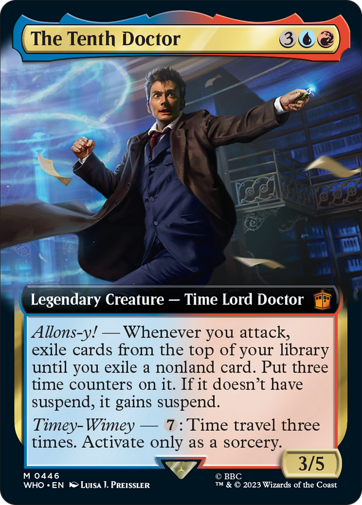 The Tenth Doctor (Extended Art) [Doctor Who] | Yard's Games Ltd