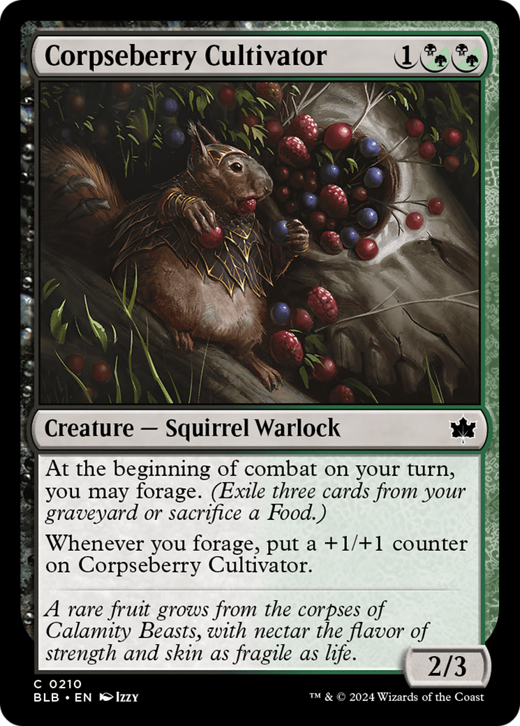 Corpseberry Cultivator [Bloomburrow] | Yard's Games Ltd