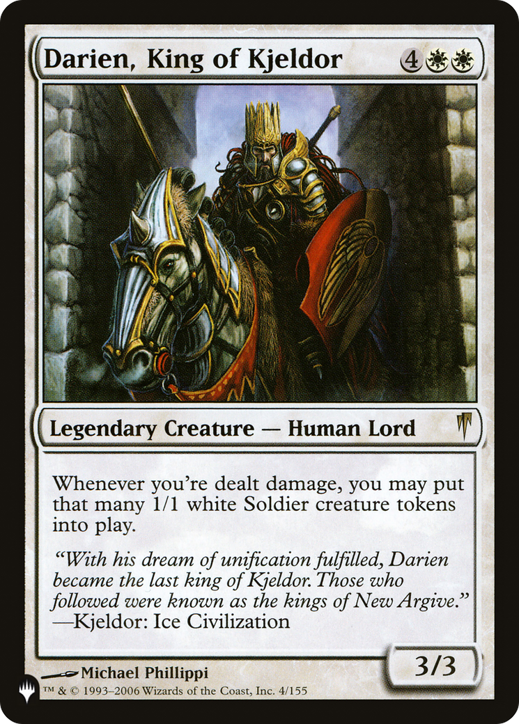 Darien, King of Kjeldor [The List] | Yard's Games Ltd