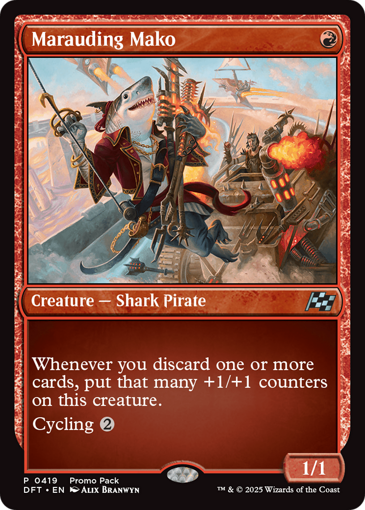 Marauding Mako [Aetherdrift Promos] | Yard's Games Ltd