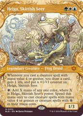 Helga, Skittish Seer (Showcase) [Bloomburrow] | Yard's Games Ltd