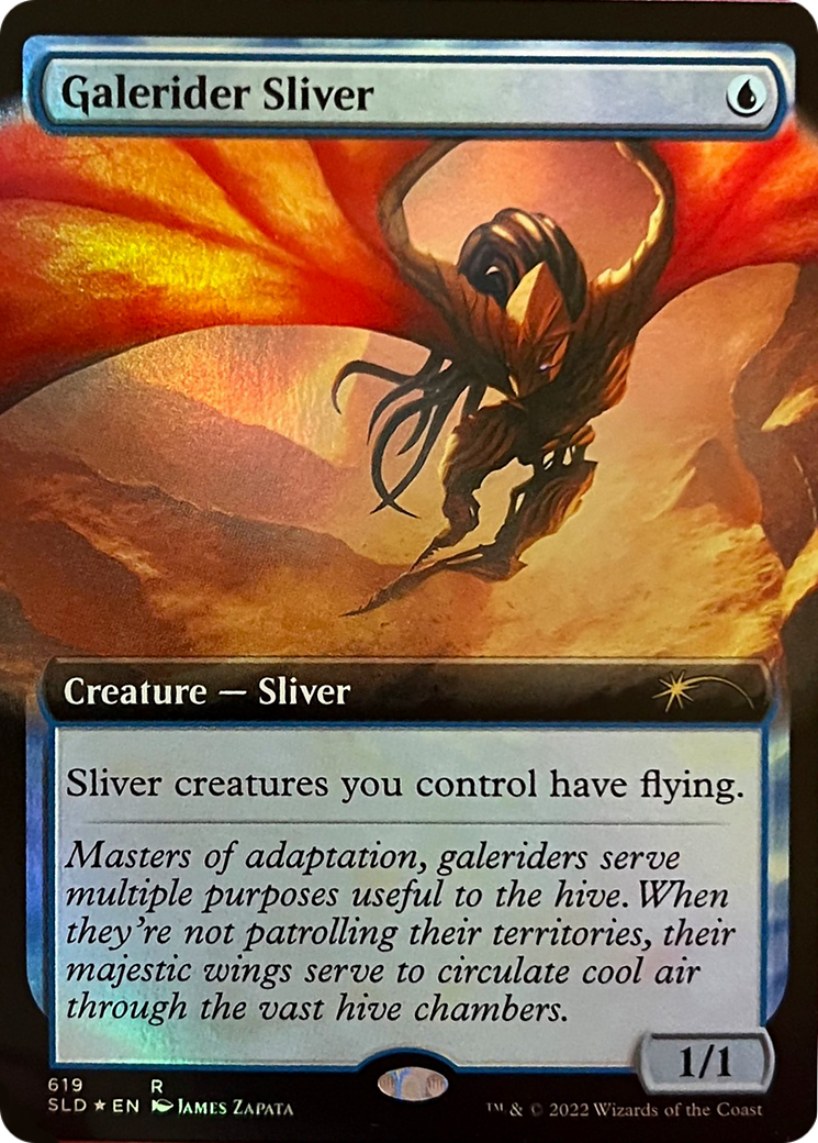 Galerider Sliver (Extended Art) [Secret Lair Drop Series] | Yard's Games Ltd