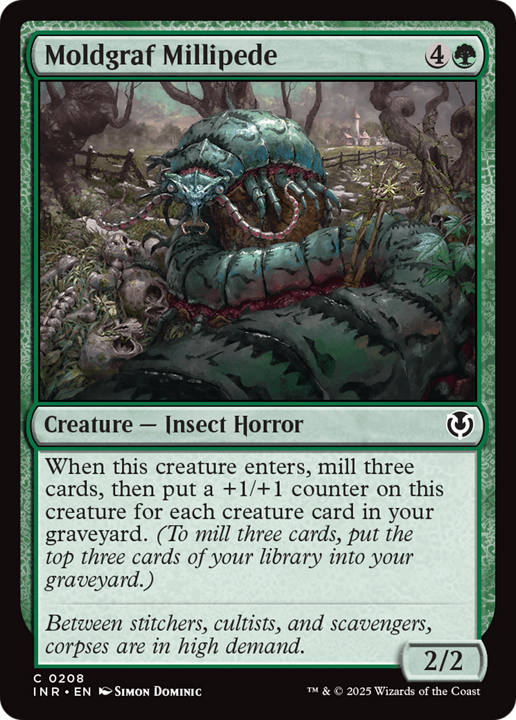 Moldgraf Millipede [Innistrad Remastered] | Yard's Games Ltd