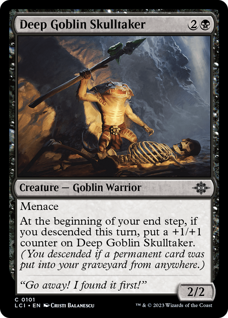 Deep Goblin Skulltaker [The Lost Caverns of Ixalan] | Yard's Games Ltd