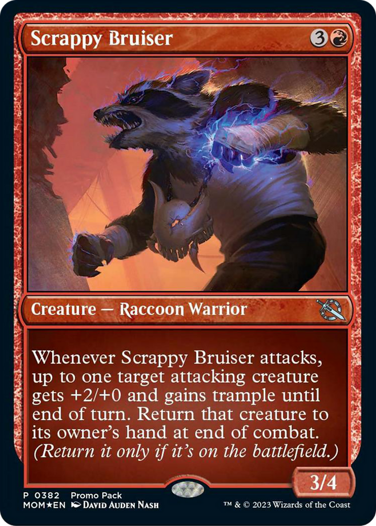 Scrappy Bruiser (Promo Pack) [March of the Machine Promos] | Yard's Games Ltd