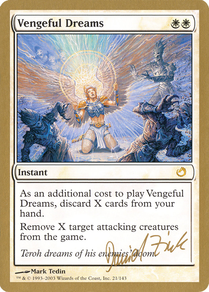 Vengeful Dreams (Daniel Zink) [World Championship Decks 2003] | Yard's Games Ltd