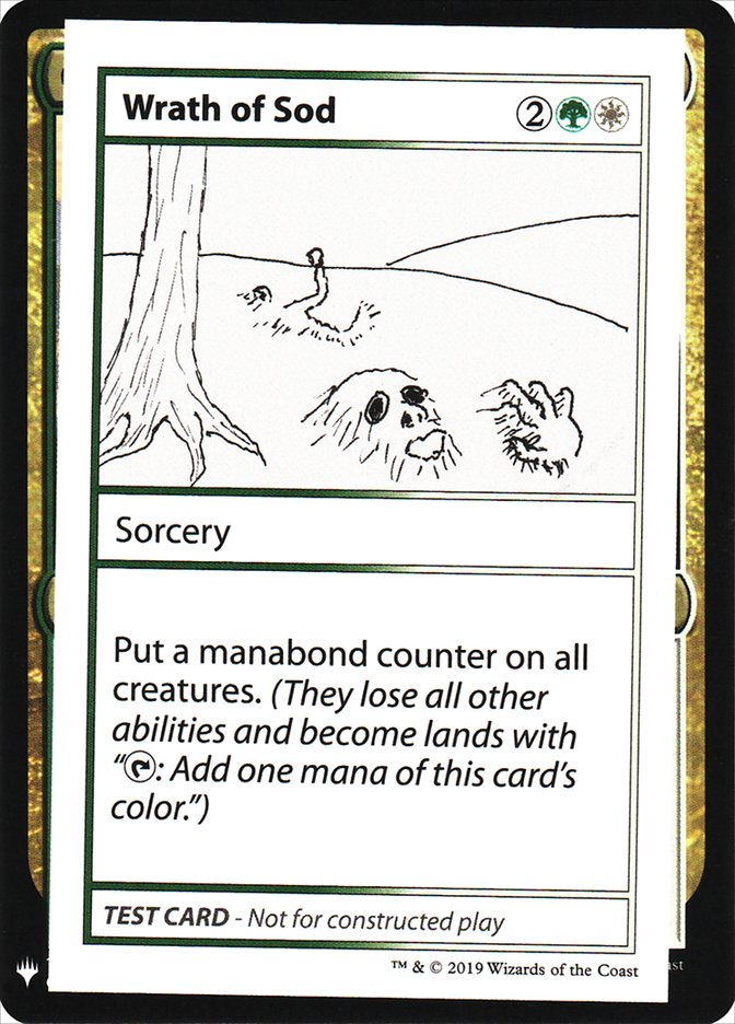 Wrath of Sod [Mystery Booster Playtest Cards] | Yard's Games Ltd