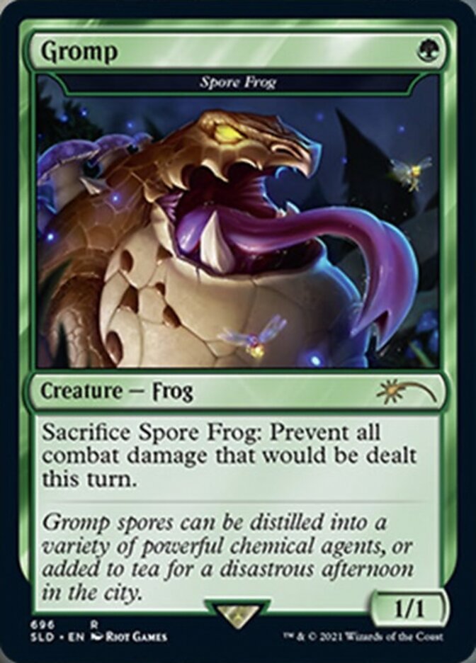 Spore Frog - Gromp [Secret Lair Drop Promos] | Yard's Games Ltd