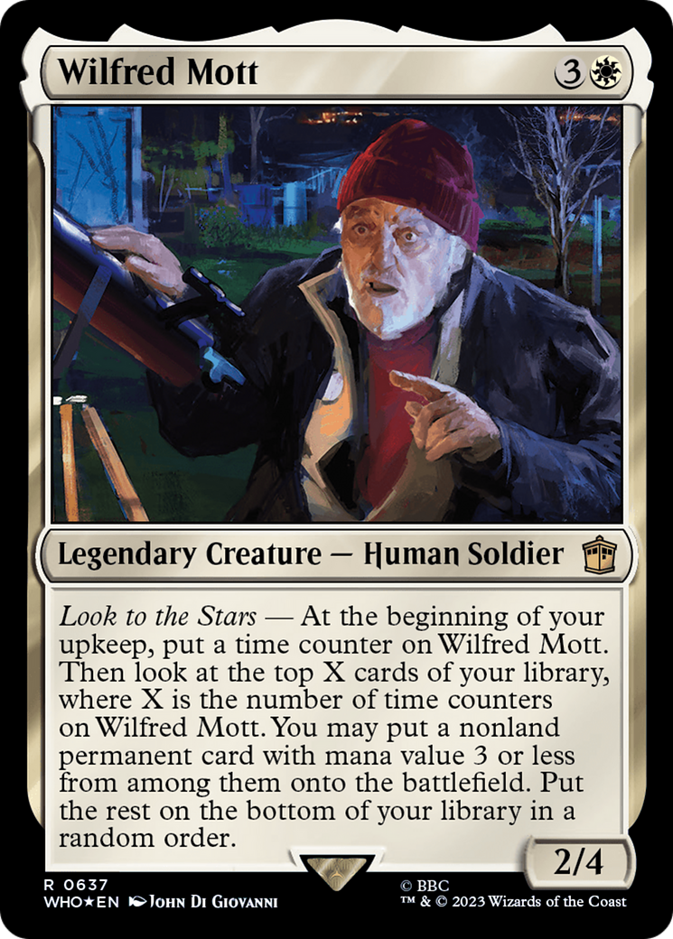 Wilfred Mott (Surge Foil) [Doctor Who] | Yard's Games Ltd