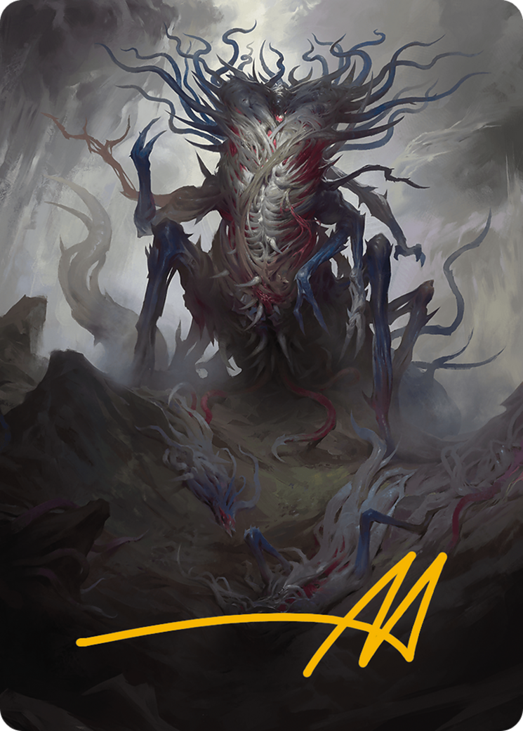 Azlask, the Swelling Scourge Art Card (Gold-Stamped Signature) [Modern Horizons 3 Art Series] | Yard's Games Ltd