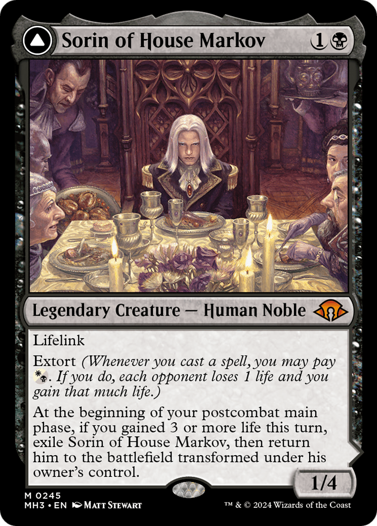 Sorin of House Markov // Sorin, Ravenous Neonate [Modern Horizons 3] | Yard's Games Ltd