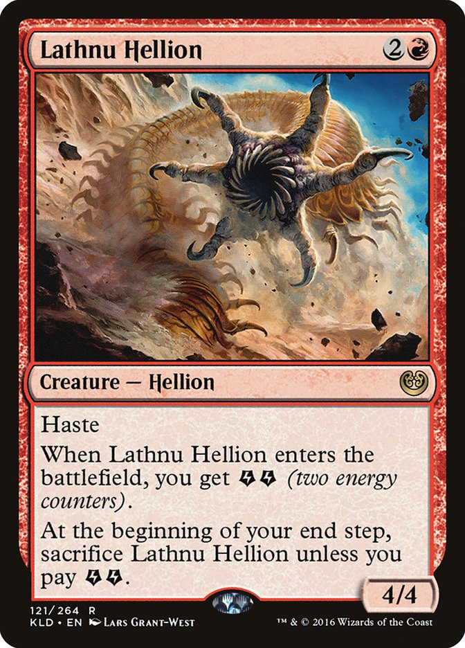 Lathnu Hellion [Kaladesh] | Yard's Games Ltd