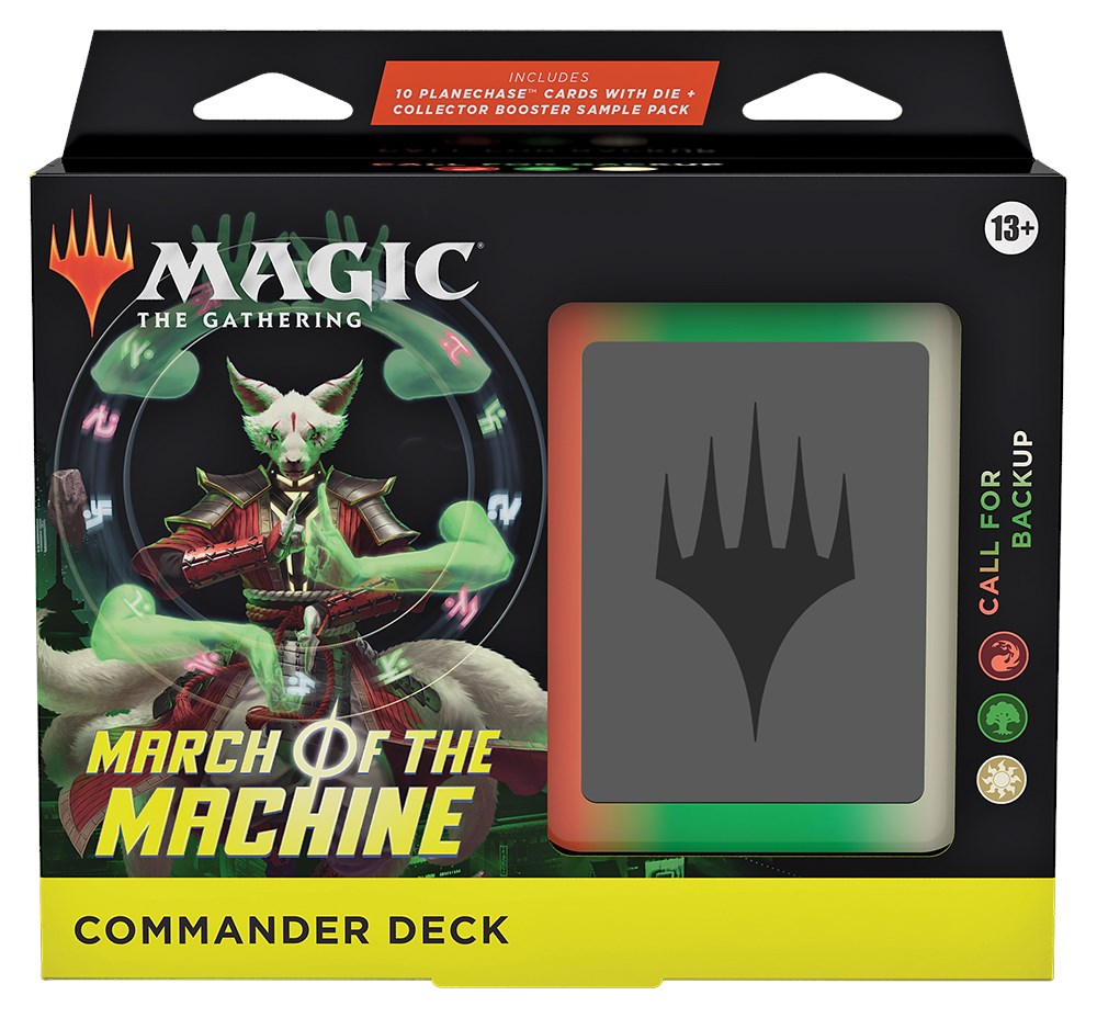 March of the Machine - Commander Deck (Call For Backup) | Yard's Games Ltd