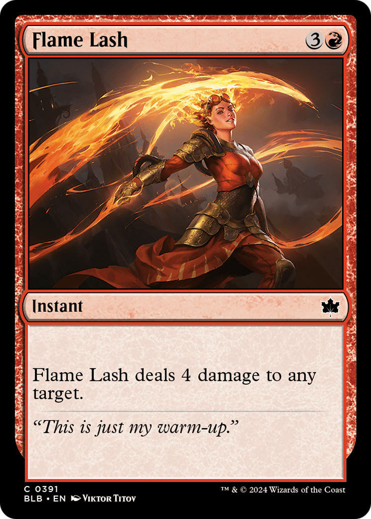 Flame Lash [Bloomburrow] | Yard's Games Ltd