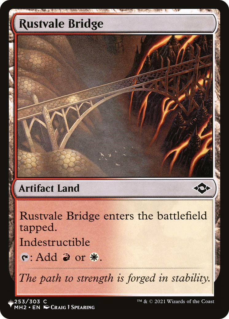 Rustvale Bridge [The List] | Yard's Games Ltd