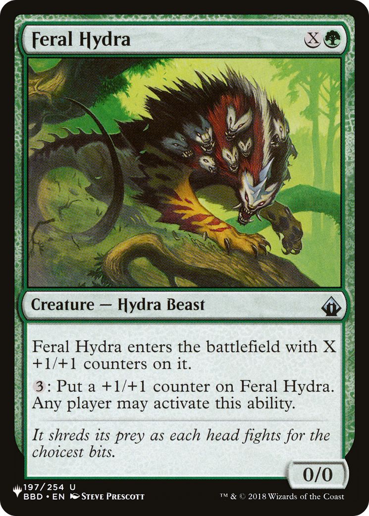 Feral Hydra [The List] | Yard's Games Ltd