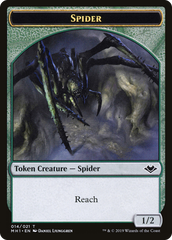 Shapeshifter // Spider Double-Sided Token [Modern Horizons Tokens] | Yard's Games Ltd