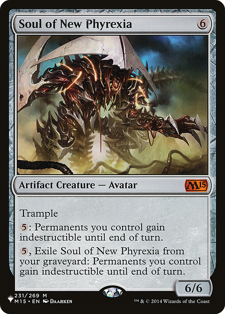 Soul of New Phyrexia [The List] | Yard's Games Ltd