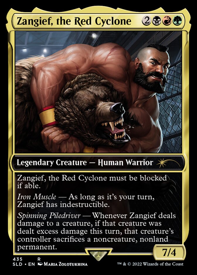 Zangief, the Red Cyclone [Secret Lair Drop Series] | Yard's Games Ltd