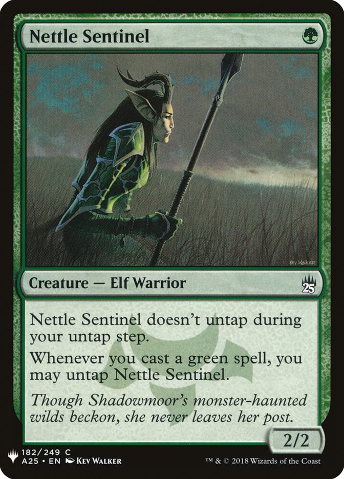 Nettle Sentinel [Mystery Booster] | Yard's Games Ltd