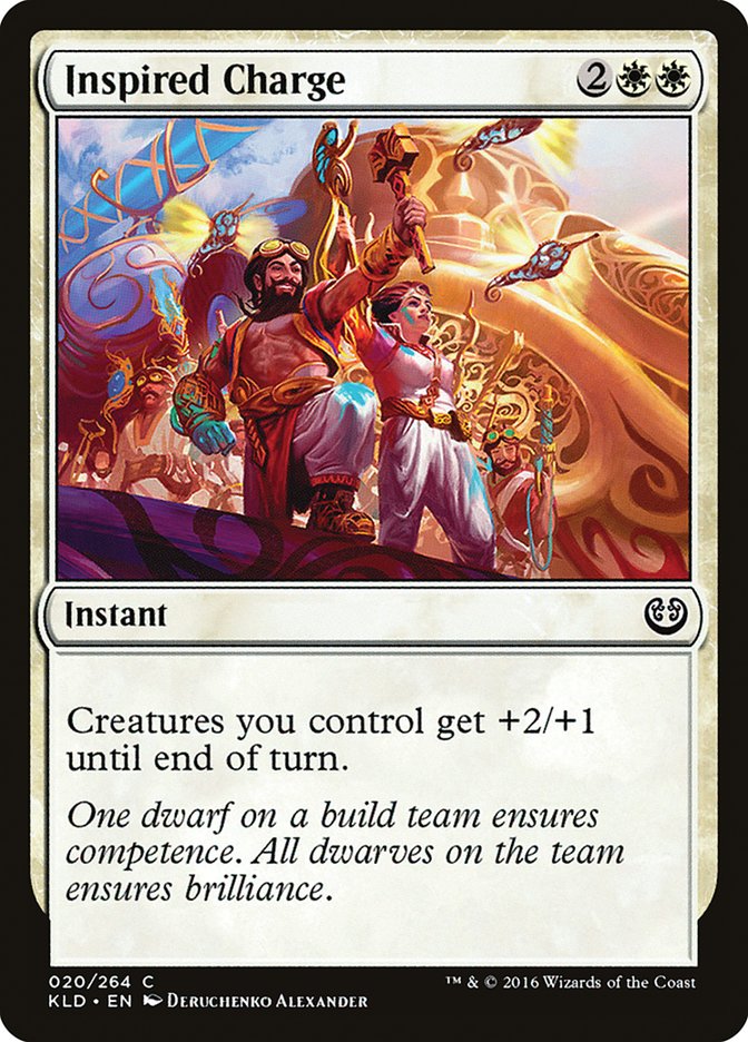 Inspired Charge [Kaladesh] | Yard's Games Ltd