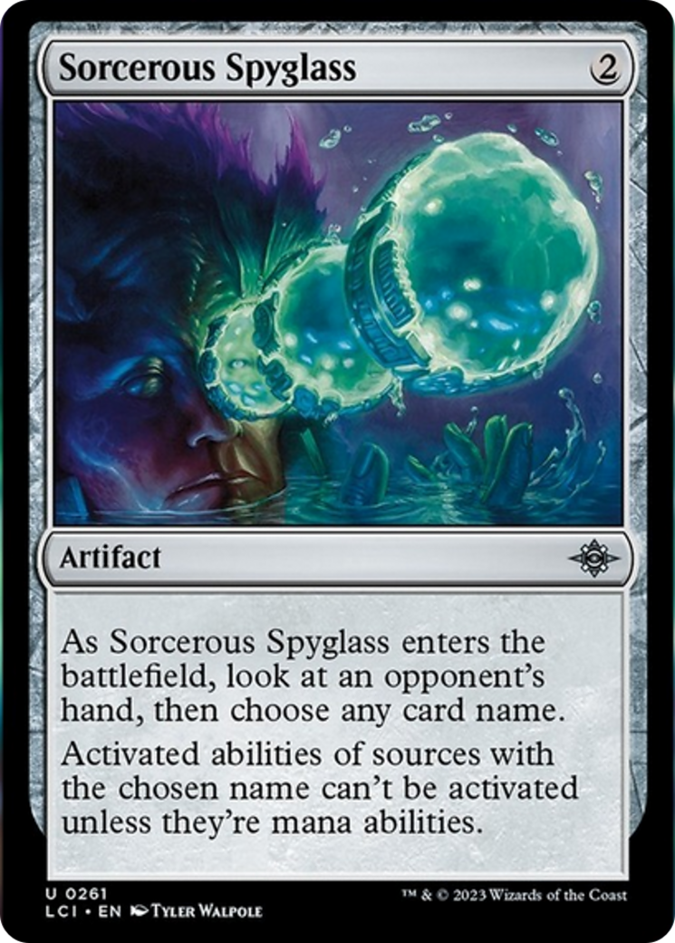 Sorcerous Spyglass [The Lost Caverns of Ixalan] | Yard's Games Ltd